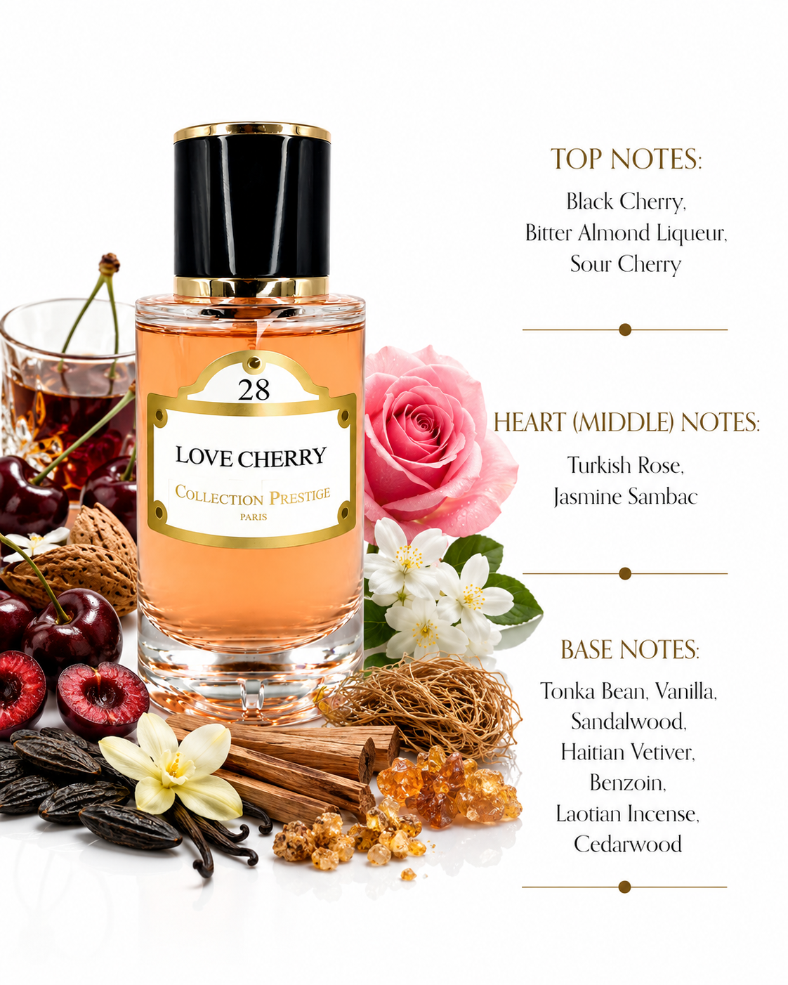 Collection Prestige Love Cherry No.28 50ml EDP - Unisex