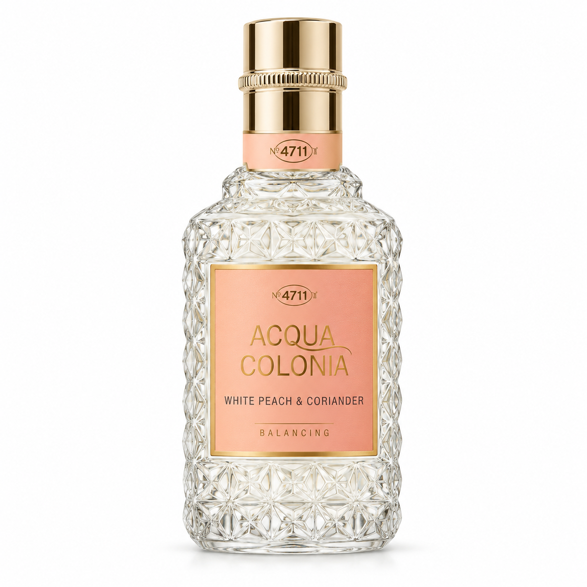 4711 Acqua Colonia White Peach & Coriander 50ml Eau de Cologne bottle