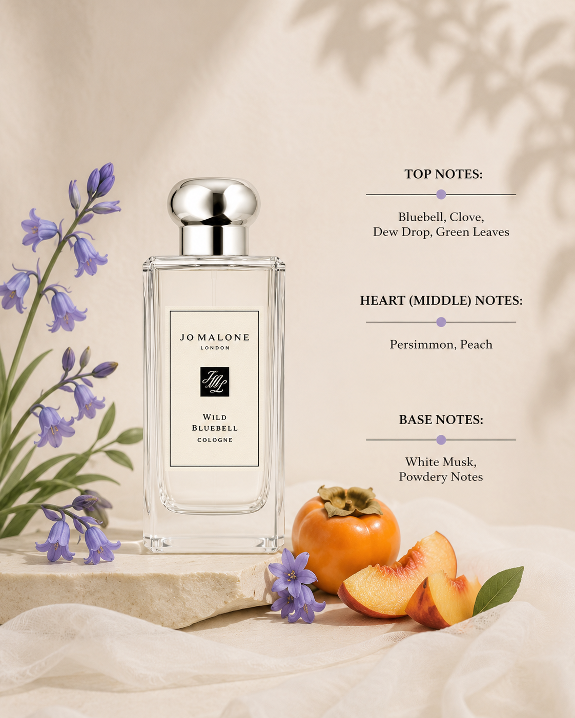 Jo Malone Wild Bluebell 100ml EDC - Women