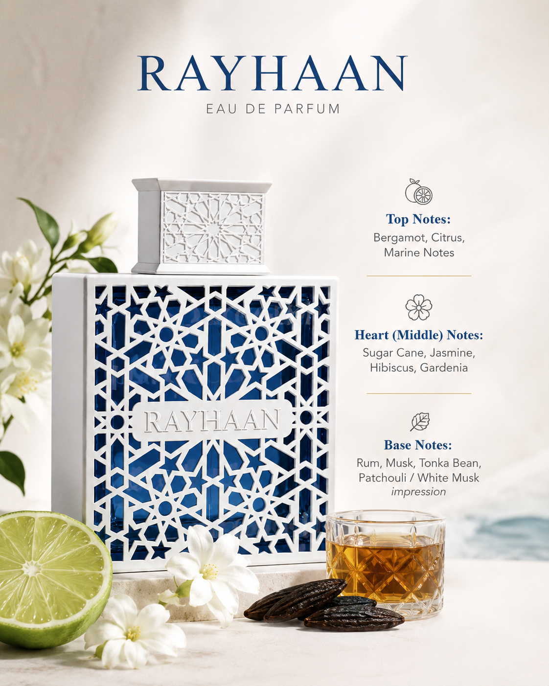 Rayhaan Azul 100ml EDP - Men